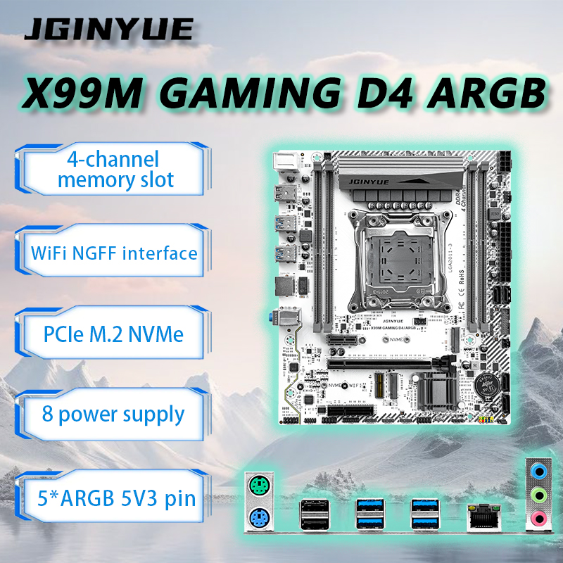 Ecc Ram Server - لوحة أم JGINYUE X99 من نوع