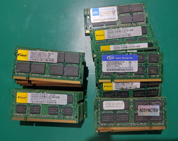 Ddr2 Ram - ذاكرة الكمبيوتر المحمول DDR2 2G 200Pin