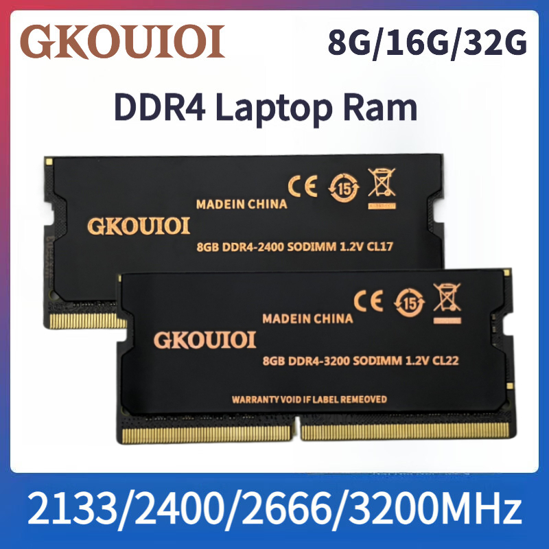 Sodimm Ddr4 - ذاكرة رام GKOUIOI DDR4 بسعات 4