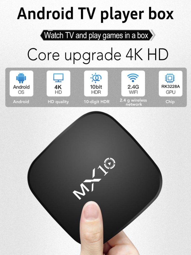 فك التشفير TV Box MX10 Allwinn - مراجعة Ddr3 8Gb وسعره