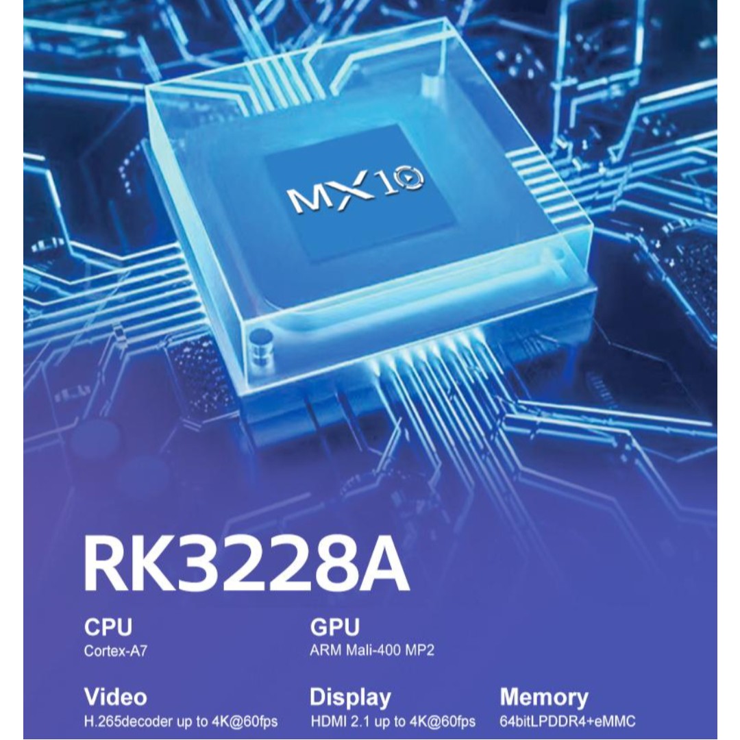فك التشفير TV Box MX10 Allwinn - مراجعة Ddr3 8Gb وسعره