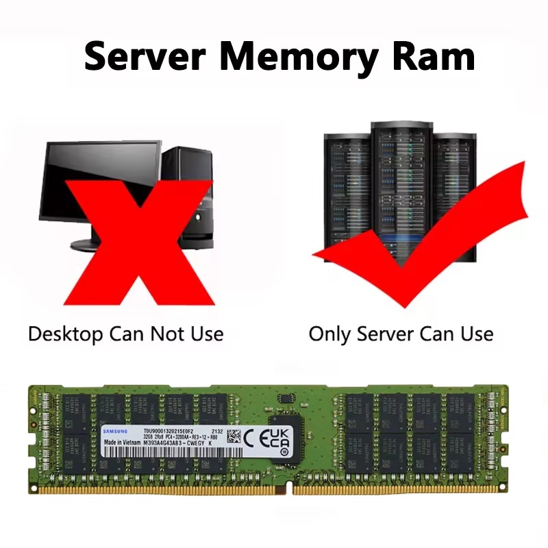 ذاكرة خادم سامسونج DDR4 رام 16 - مراجعة Ecc Ram Server وسعره