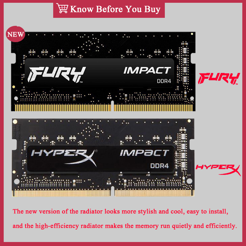 DDR4 FURY Impact RAM 16GB 8GB  - مراجعة Sodimm Ddr4 وسعره